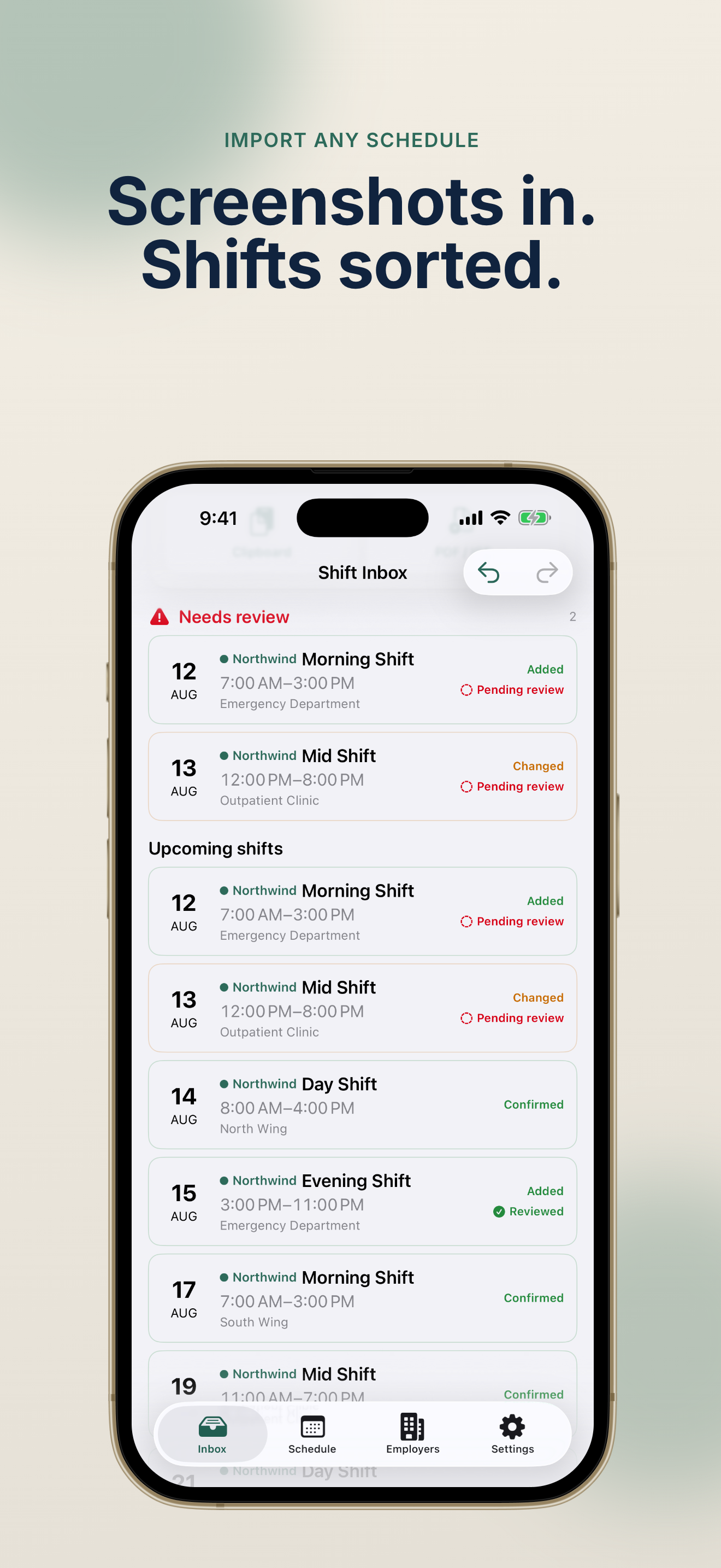 ShiftInbox Multi-Shift Sync in Action – 1