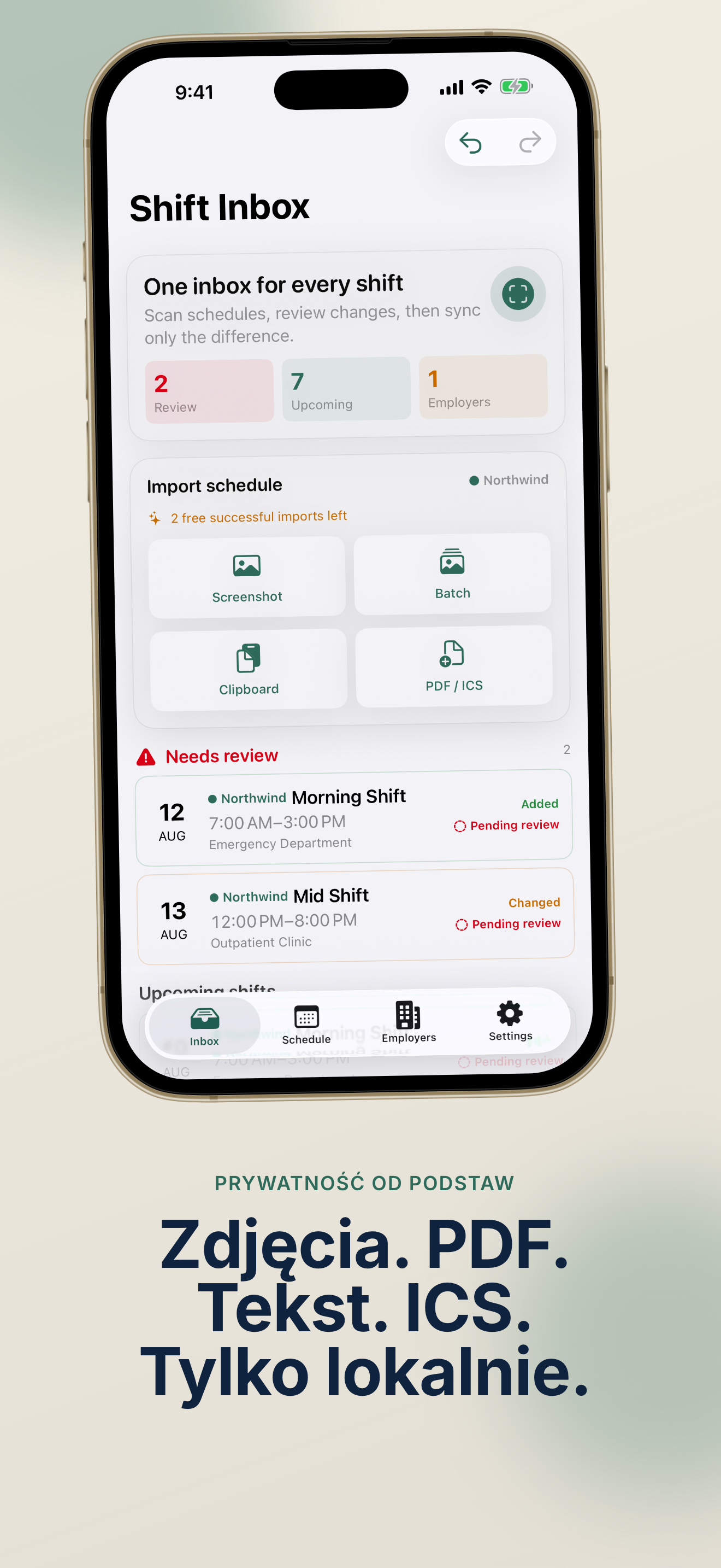 ShiftInbox: Sync Zmian in Action – 4