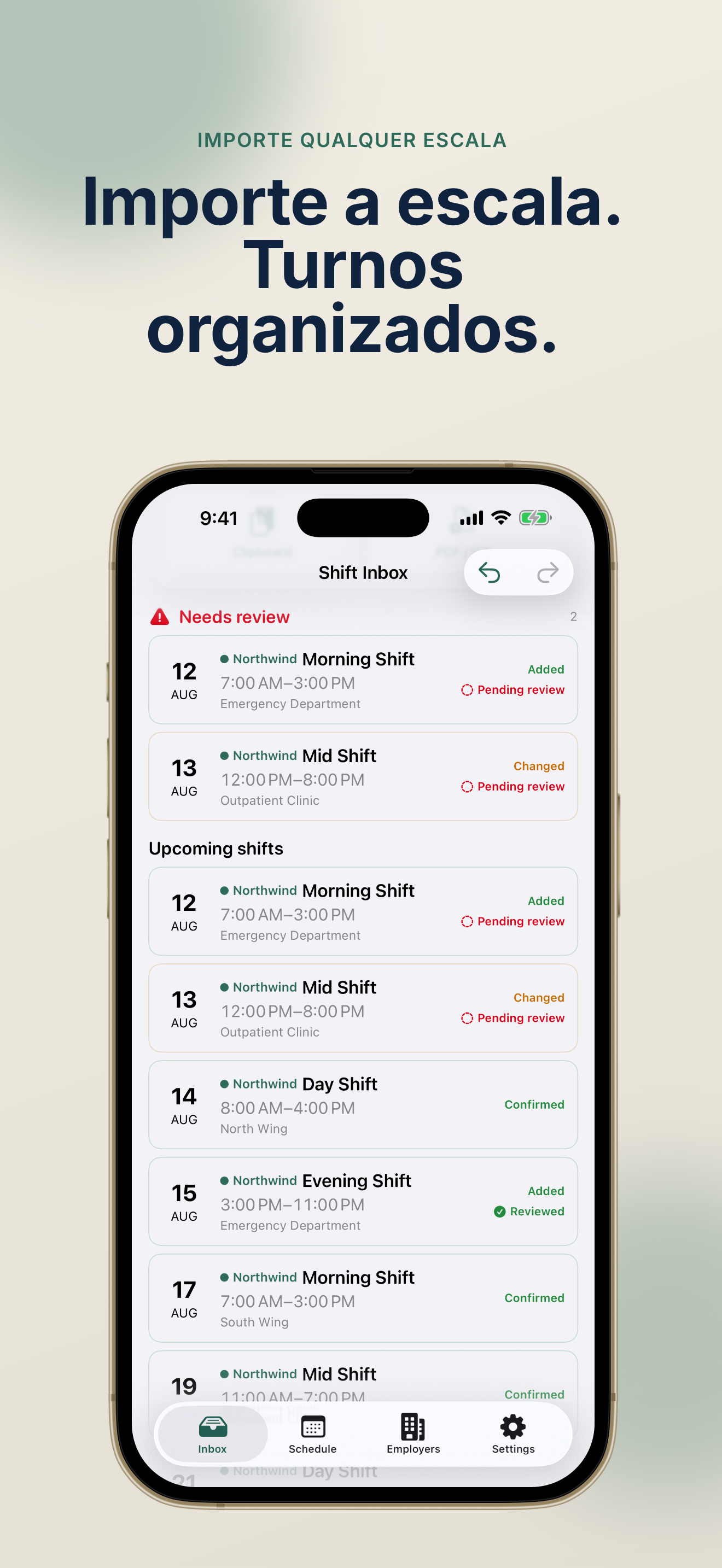 ShiftInbox: Sync Multi-Turnos in Action – 1